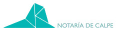 logo notaria de Calpe